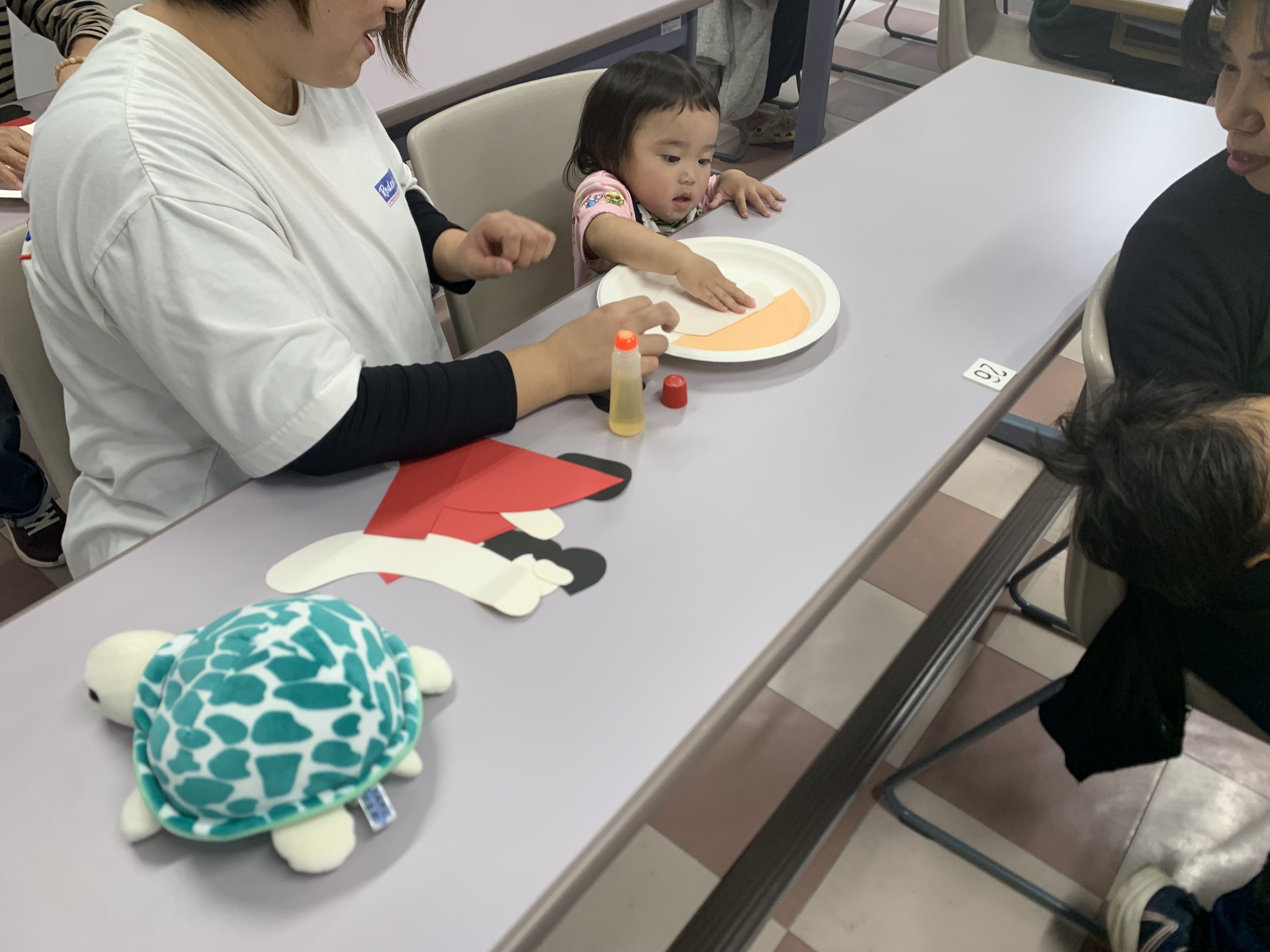 サンタクロースを作っている